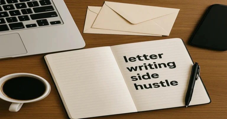 letter writing side hustle