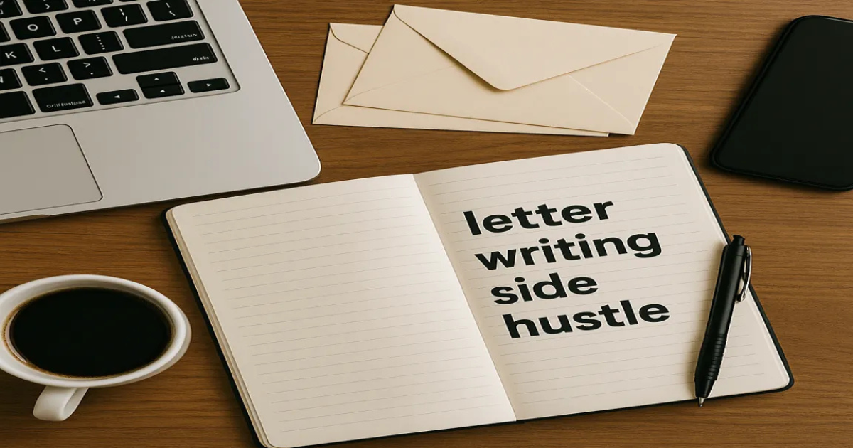 letter writing side hustle