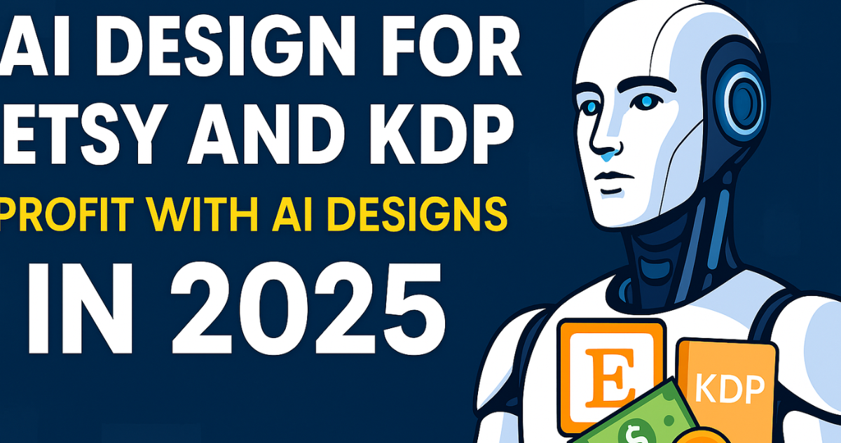 AI design for Etsy and KDP