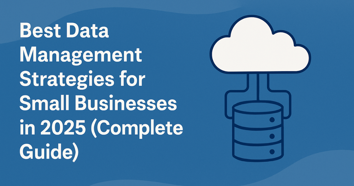 data management for small businesses
