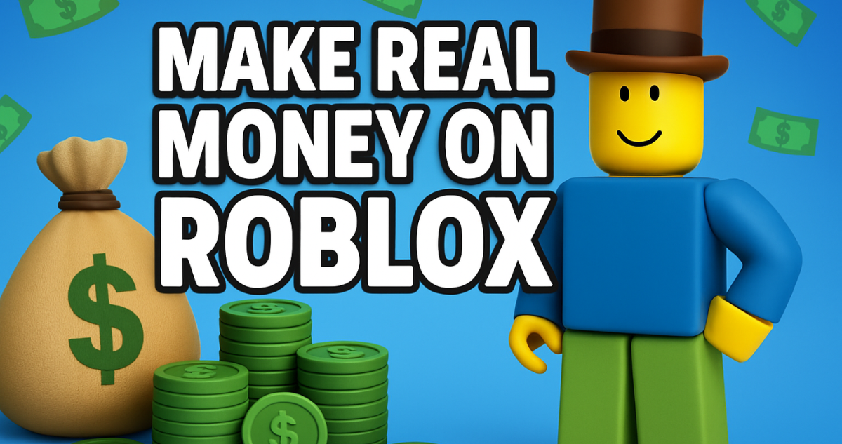 make REAL Money on Roblox